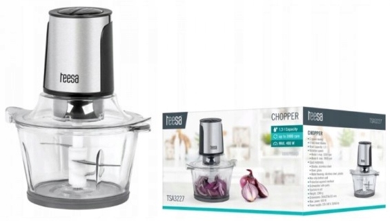 Sekáček Potravin Sekáček Na Ovoce A Zeleniny Skleněná Mísa