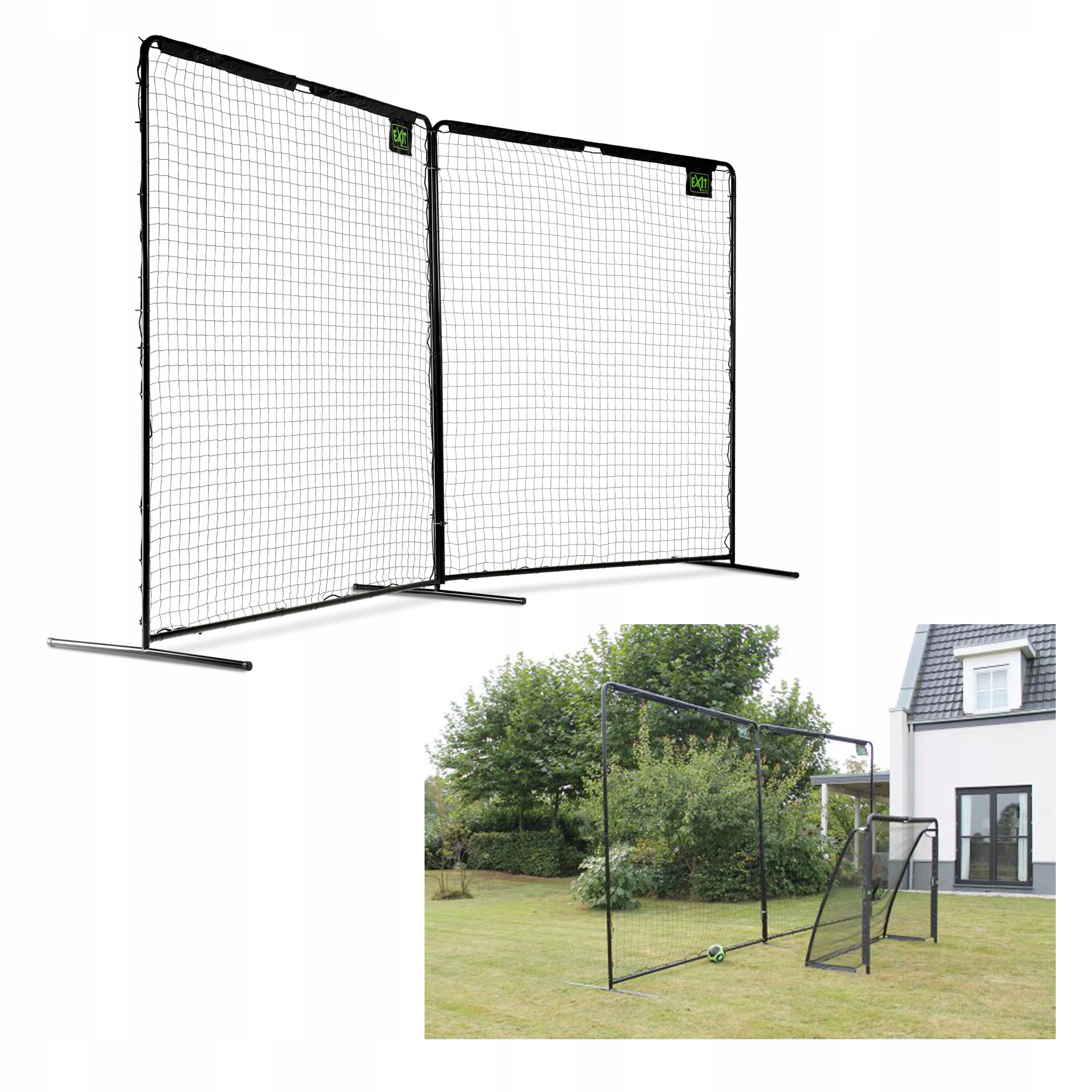 Piłkochwyt Ogrodowy Exit Backstop 600cm Siatka 6m