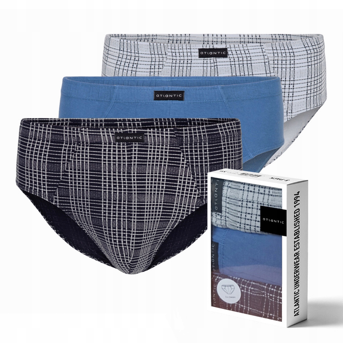 

Slipy męskie bawełniane Atlantic 100% 087 *L