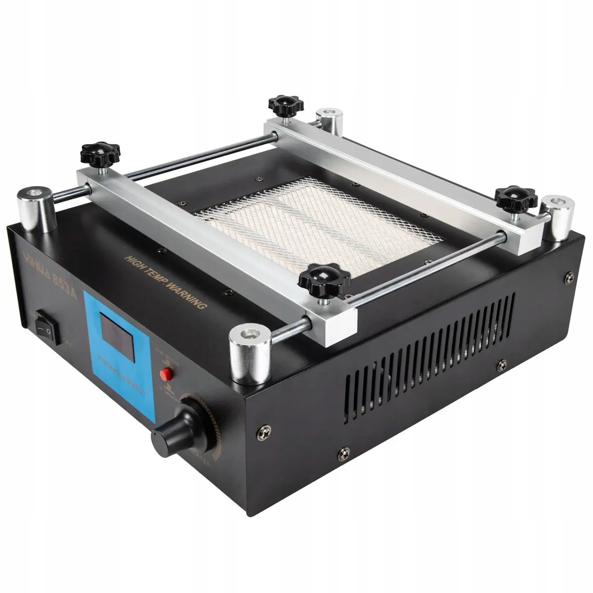 Preheater Bga Pcb Ir 600W kremenný ohrievač Yihua 853A Led Esd spájkovanie