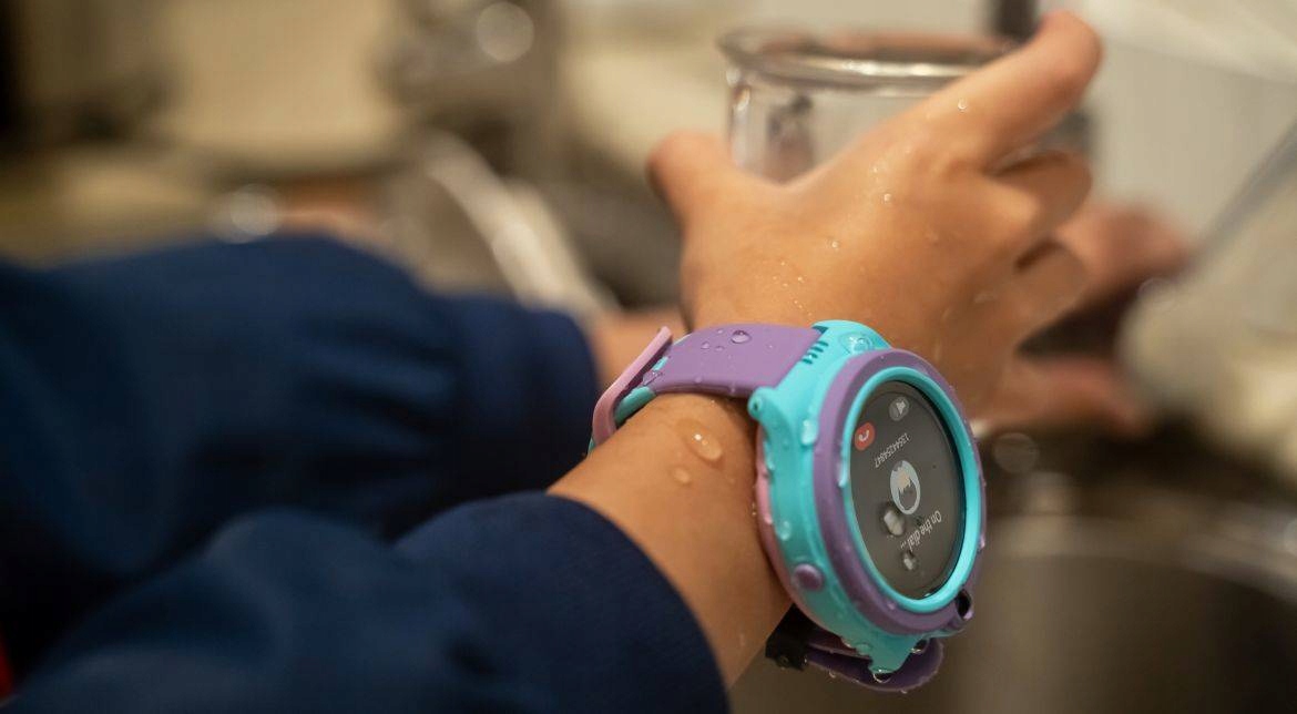 Smartwatch dla dzieci Bemi LINKO Różowy Materiał paska guma