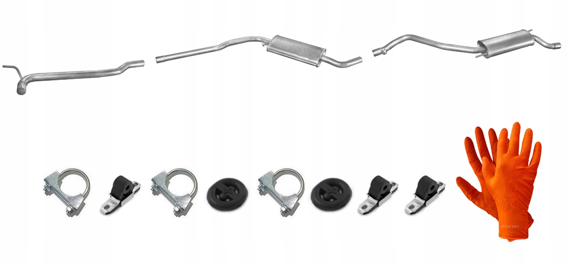 Vw Transporter T4 IV 1.9 Td 50 kW (1992-12/1995) Swb Výfukový Systém