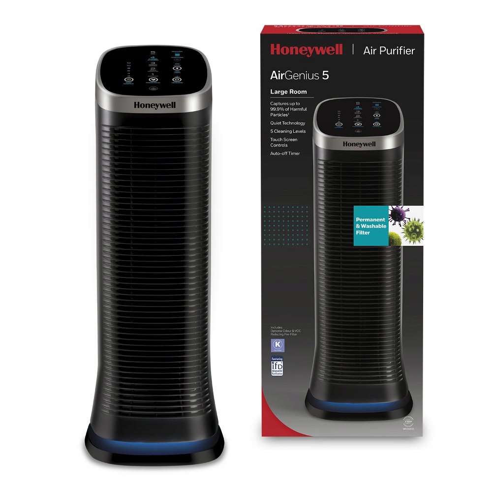 

Oczyszczacz powietrza Honeywell Genius 5 HFD323E2