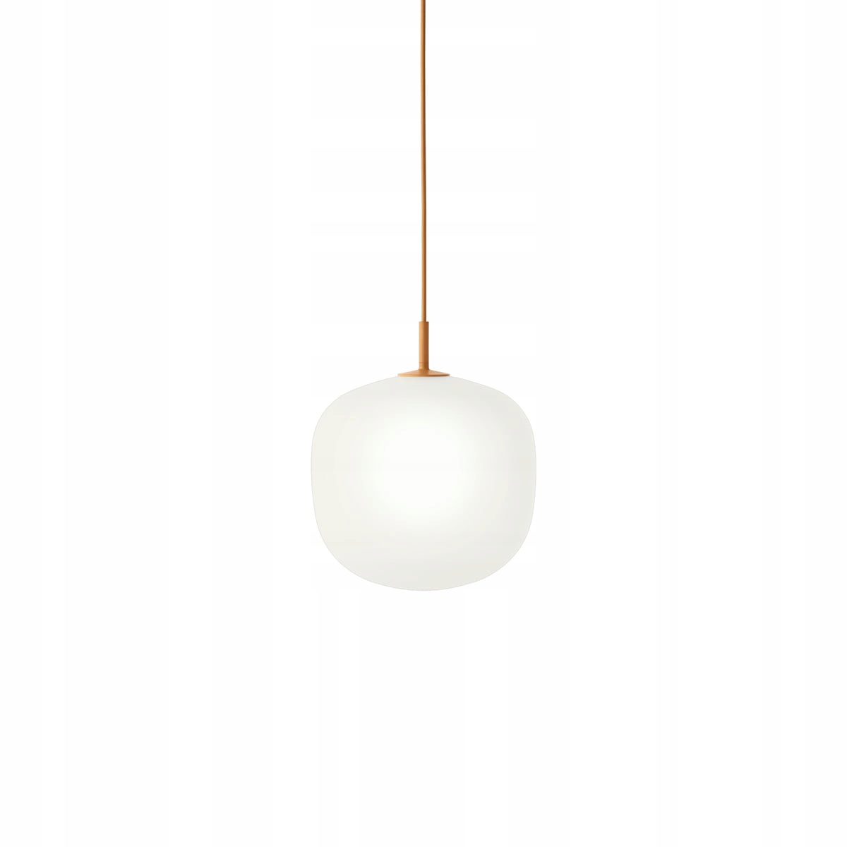 Muuto Rime Závesná lampa 25 cm oranžová Opál