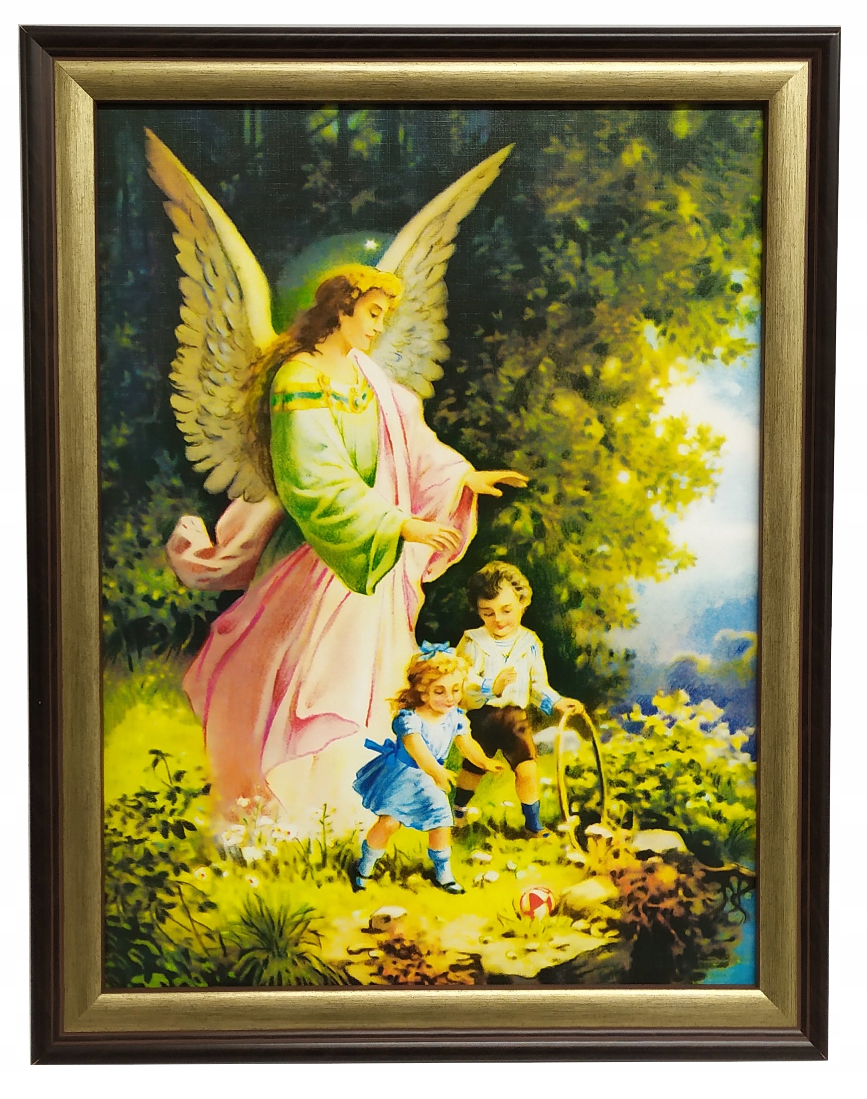 

Obraz Świętego Anioła Stróża Aniołka 35X45 Chrzest