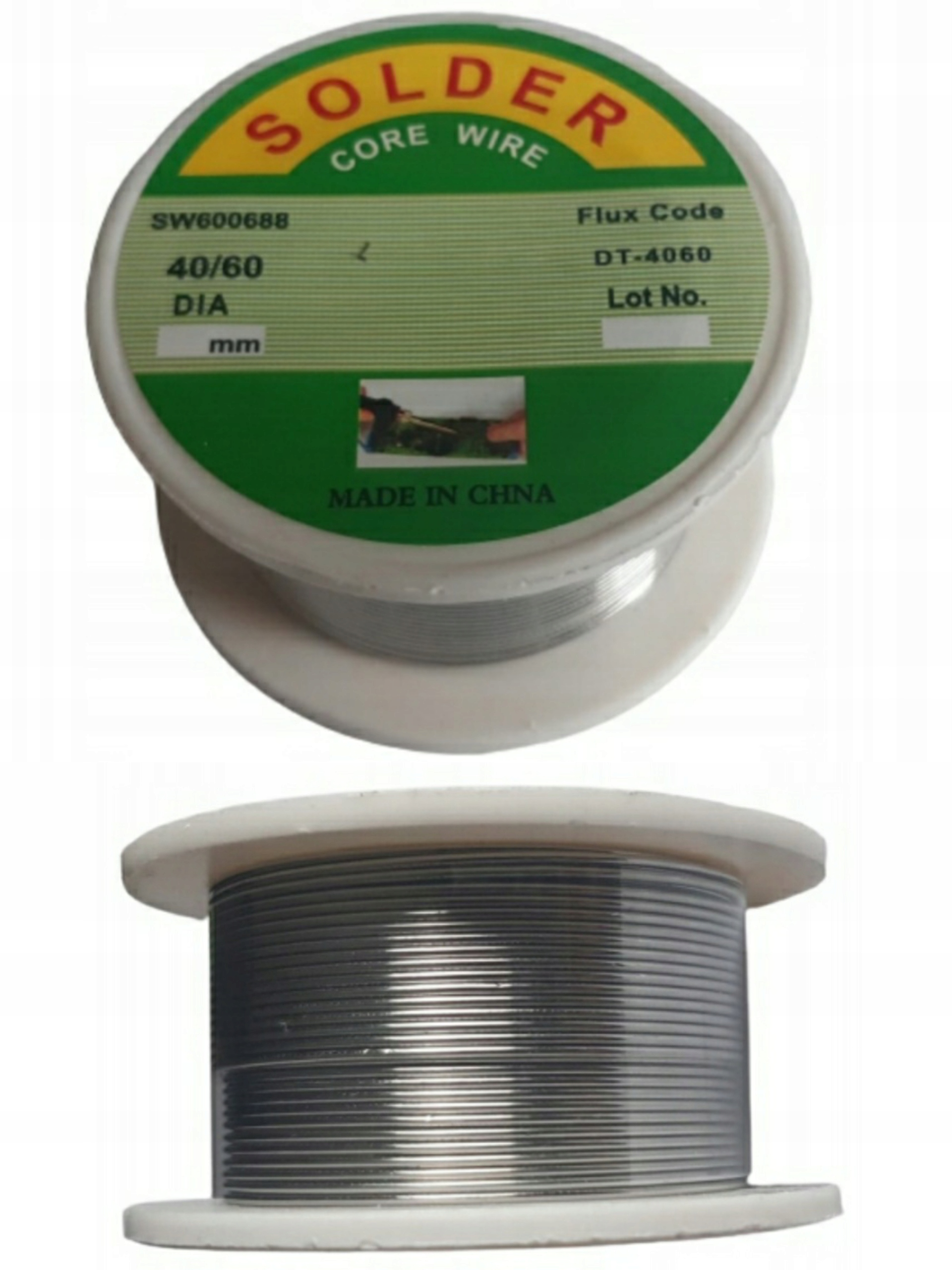 

Cyna Do Lutowania Spoiwo Drut 0.8 MM Rolka 50 G