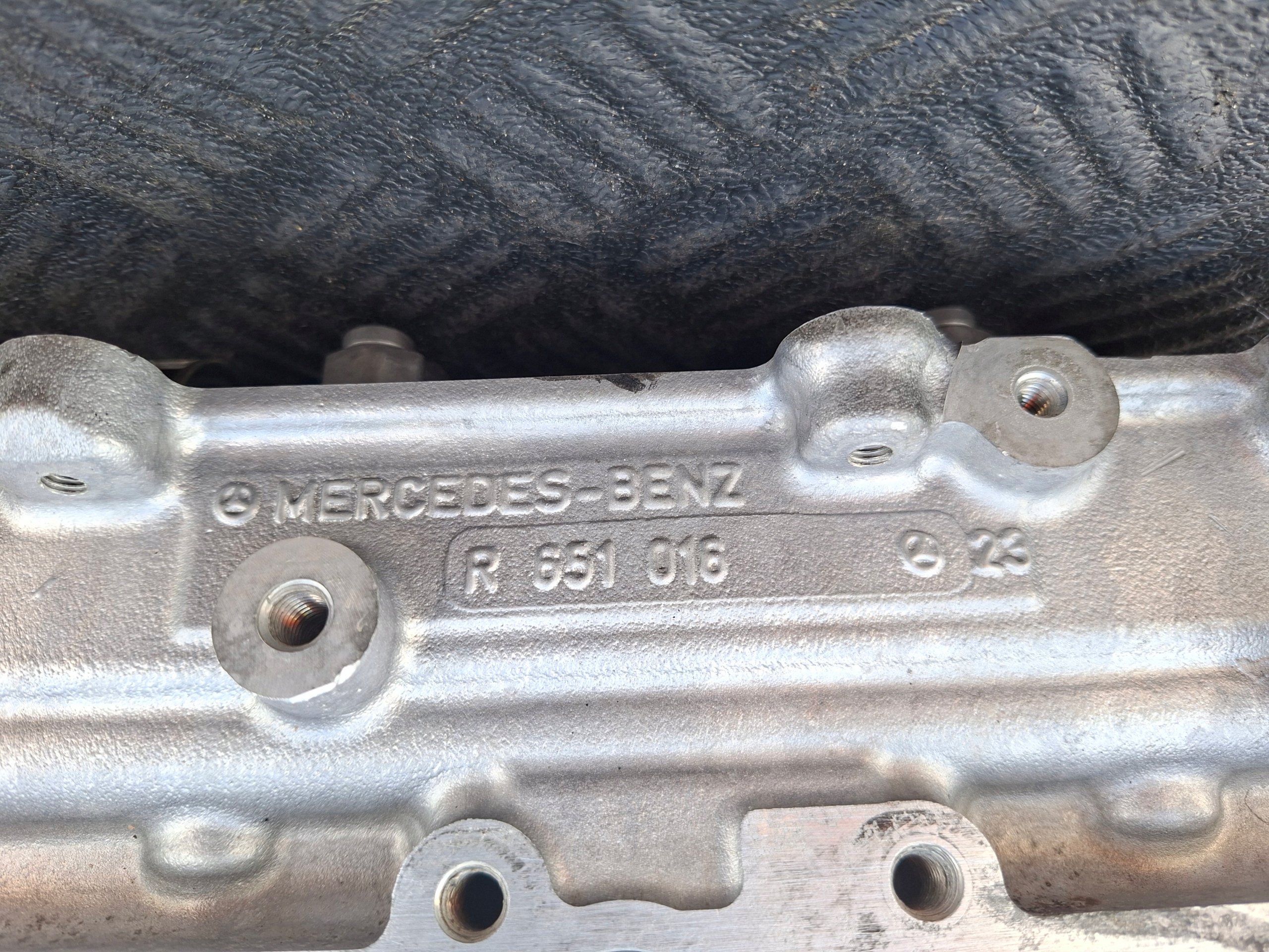head. complete SPRAWDZONA R651016 23 MERCEDES E W212 2.2 D CDI 651900