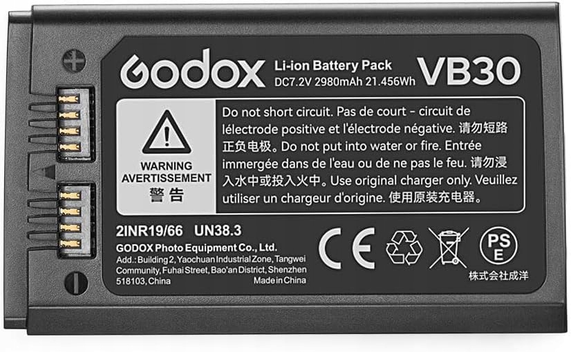 Godox VB30 Akumulator Li-ion 7.2V 2980mAh do Godox V1 Pro