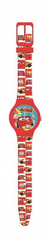 Zegarek analogowy w ozdobnym pudełku Cars Marka Pulio
