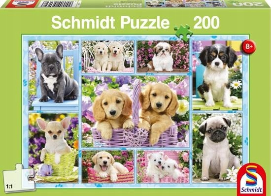

Schmidt Puzzle 200 el Szczeniaki