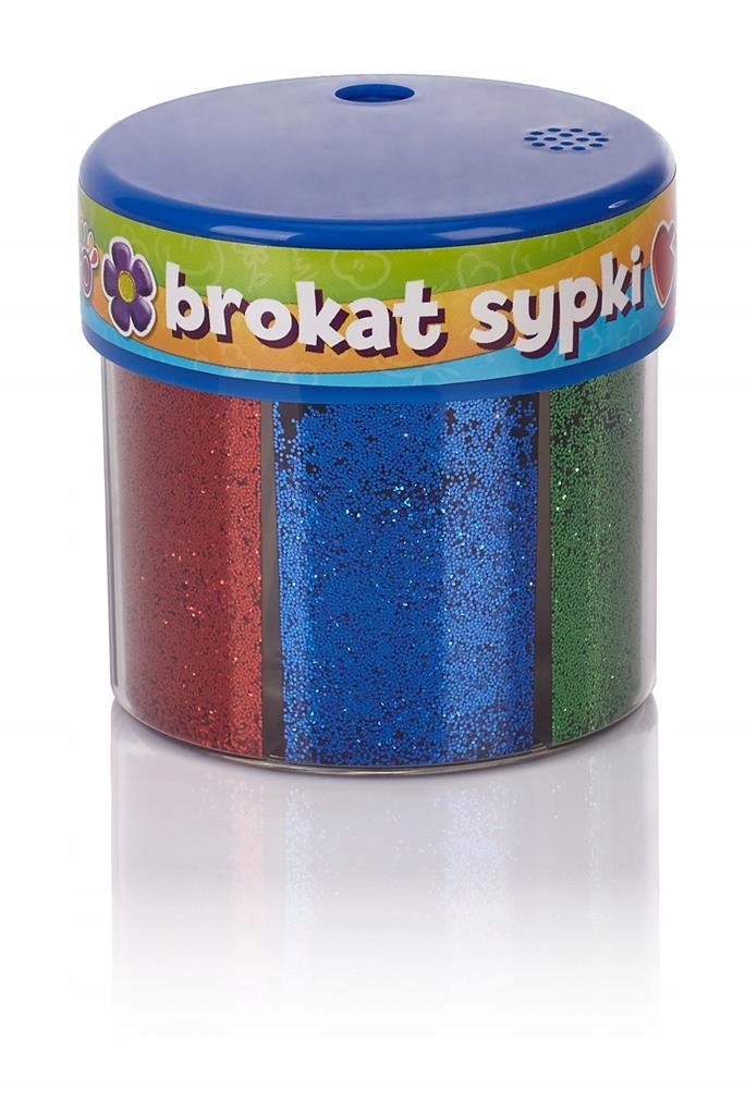 Sypký brokát, 6 barev (50 g)