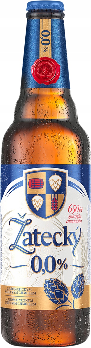 Zatecky Svetly Lezak Nealkoholické pivo 20x500 ml vratná láhev