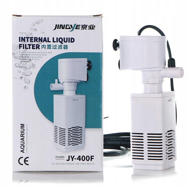 

Nano Filtr Wewnętrzny Do Akwarium 10-60l 400 l/h