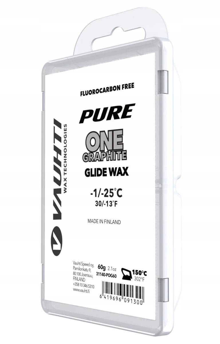 Smar narciarsko-snowboardowy Pure One Graphite 60g VAUHTI -1°C do -25°C