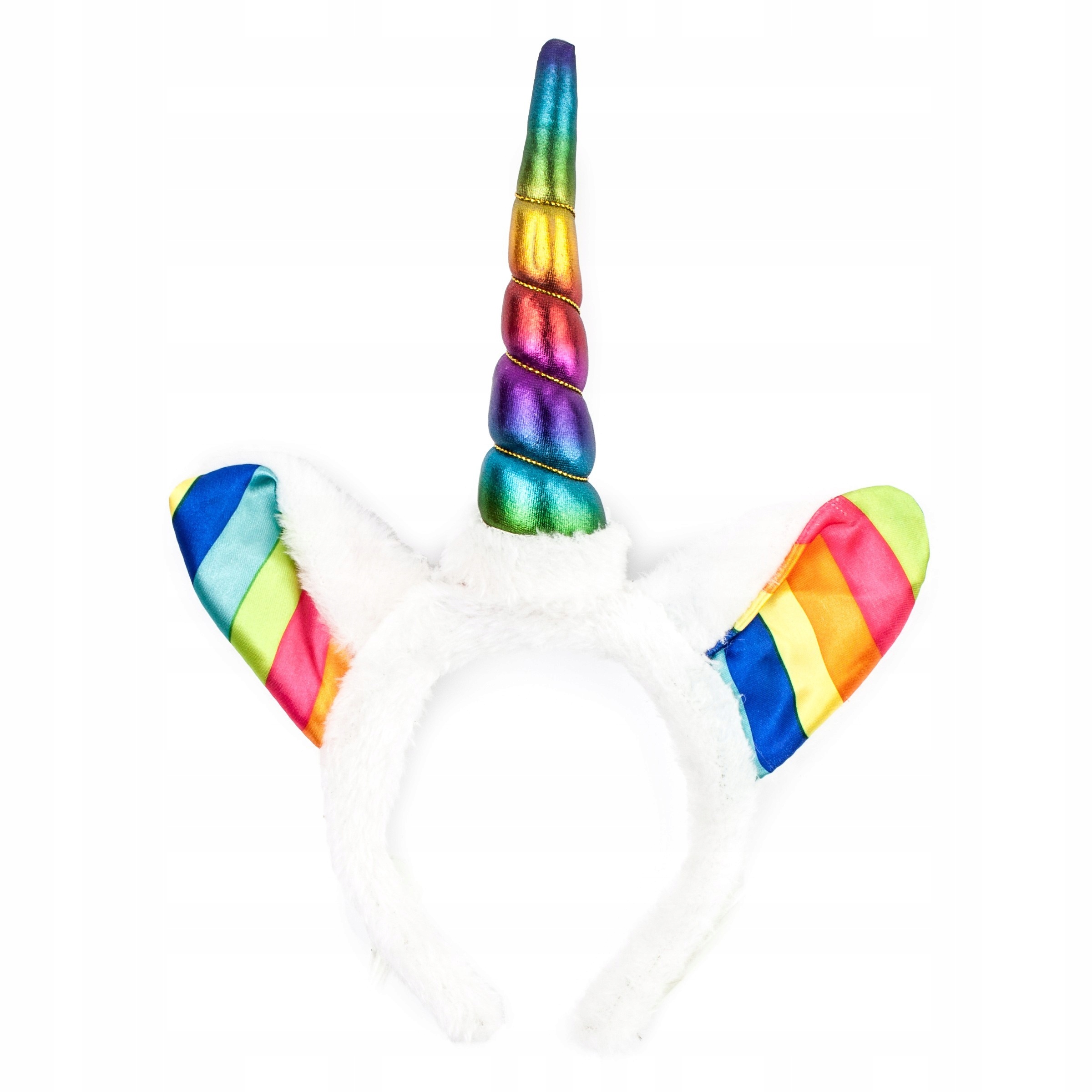 STRÓJ - MAGICZNA OPASKA JEDNOROŻEC PEGAZ ZŁOTY RÓG