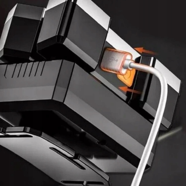 LATARKA CZOŁOWA 3 LED CREE XM-L T6 CZOŁÓWKA 2 AKUM Model INNY