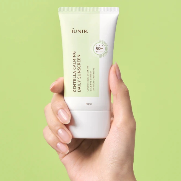 iUNIK Calming Daily Sunscreen SPF50+ Centella 60ml Stan opakowania oryginalne