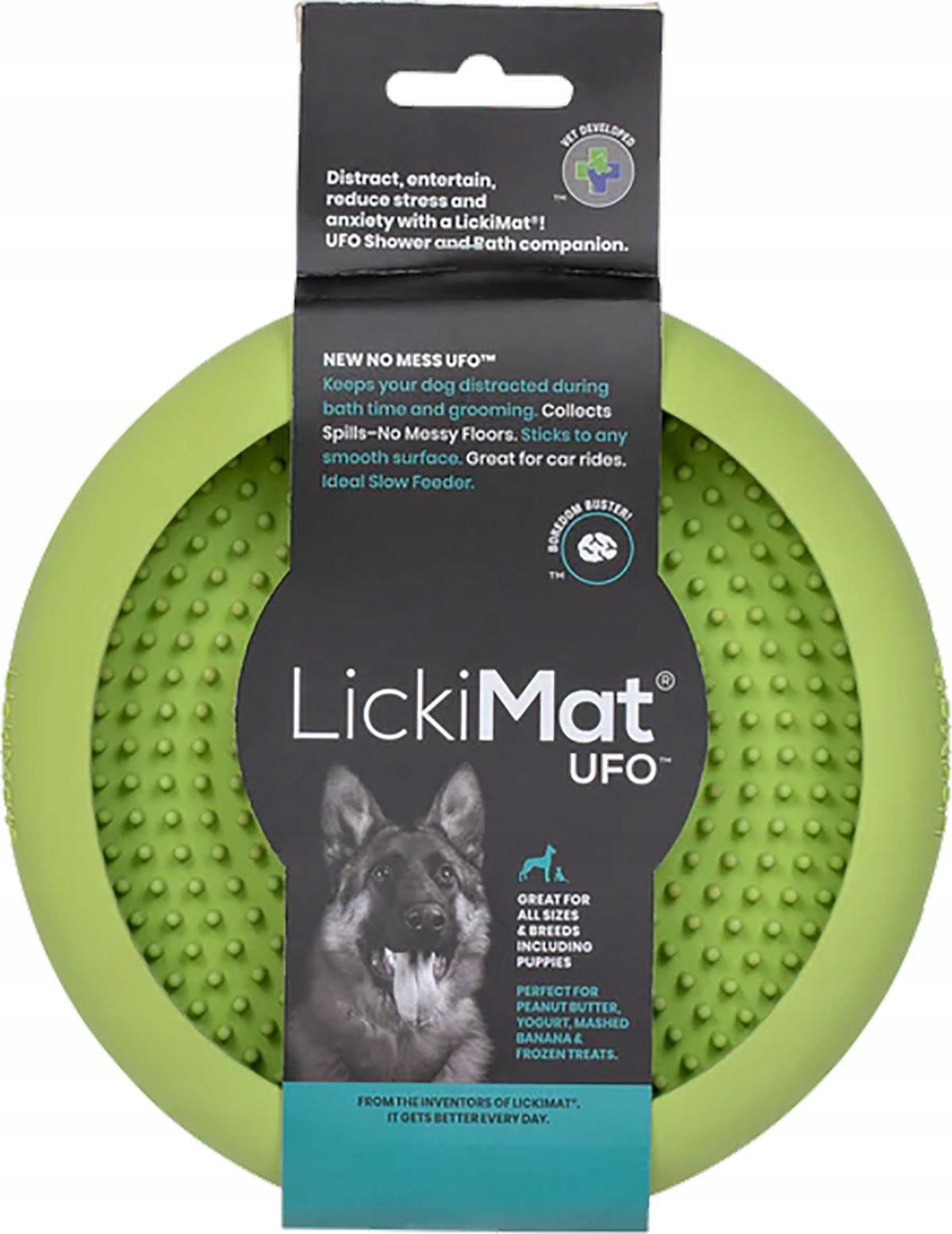 Levně Lickimat Psa Miska Ufo Zelená
