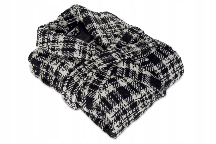 Župan Moeve Brooklyn tartan černý vel M