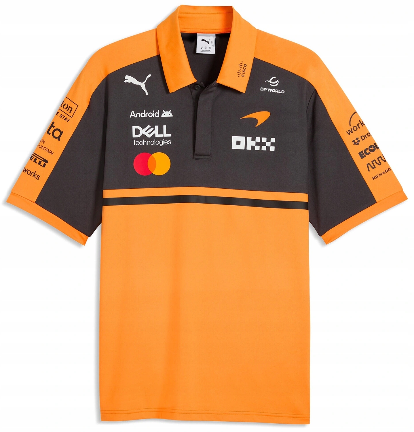 Polokošile McLaren F1 2026 Team oranžová vel. S