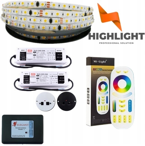 30 m schodová súprava Led pásika digitálna mono WS2811