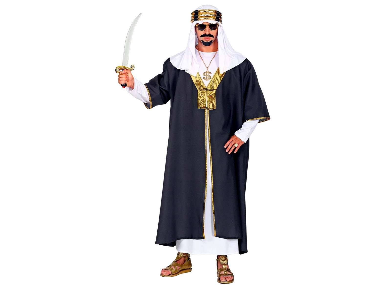 Kostým arabského šejka kostým , vel XL