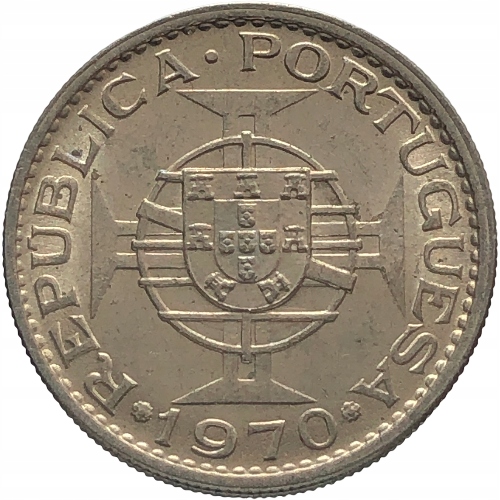 58390. Timor Portugalski, 2,5 eskudo, 1970r.