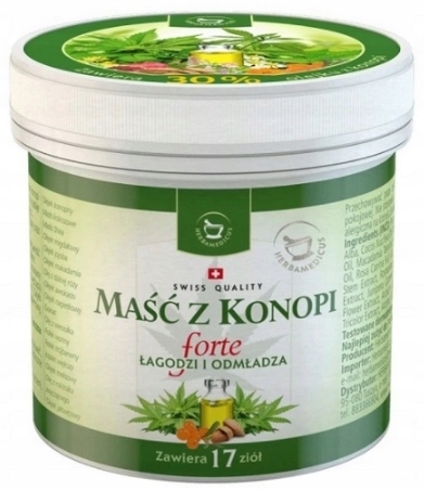 

Herbamedicus, Maść z Konopi Forte, 50 ml