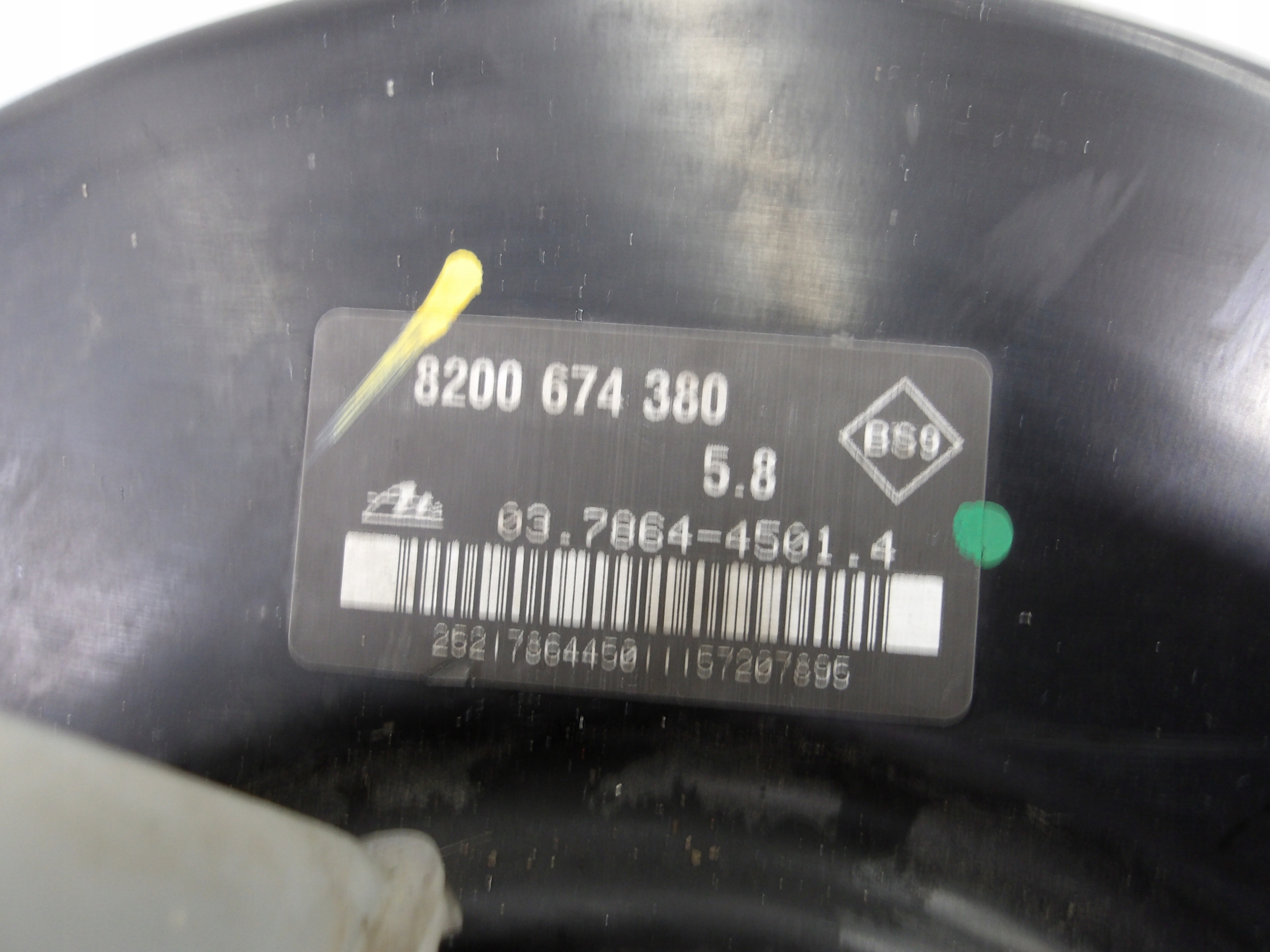 RENAULT MODUS Servo frein SERVO 8200674380