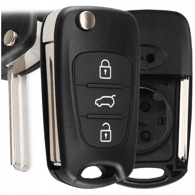 KLUCZYK PILOT OBUDOWA DO HYUNDAI i10 i20 i30 iX35 KIA CEED SPORTAGE VENGA