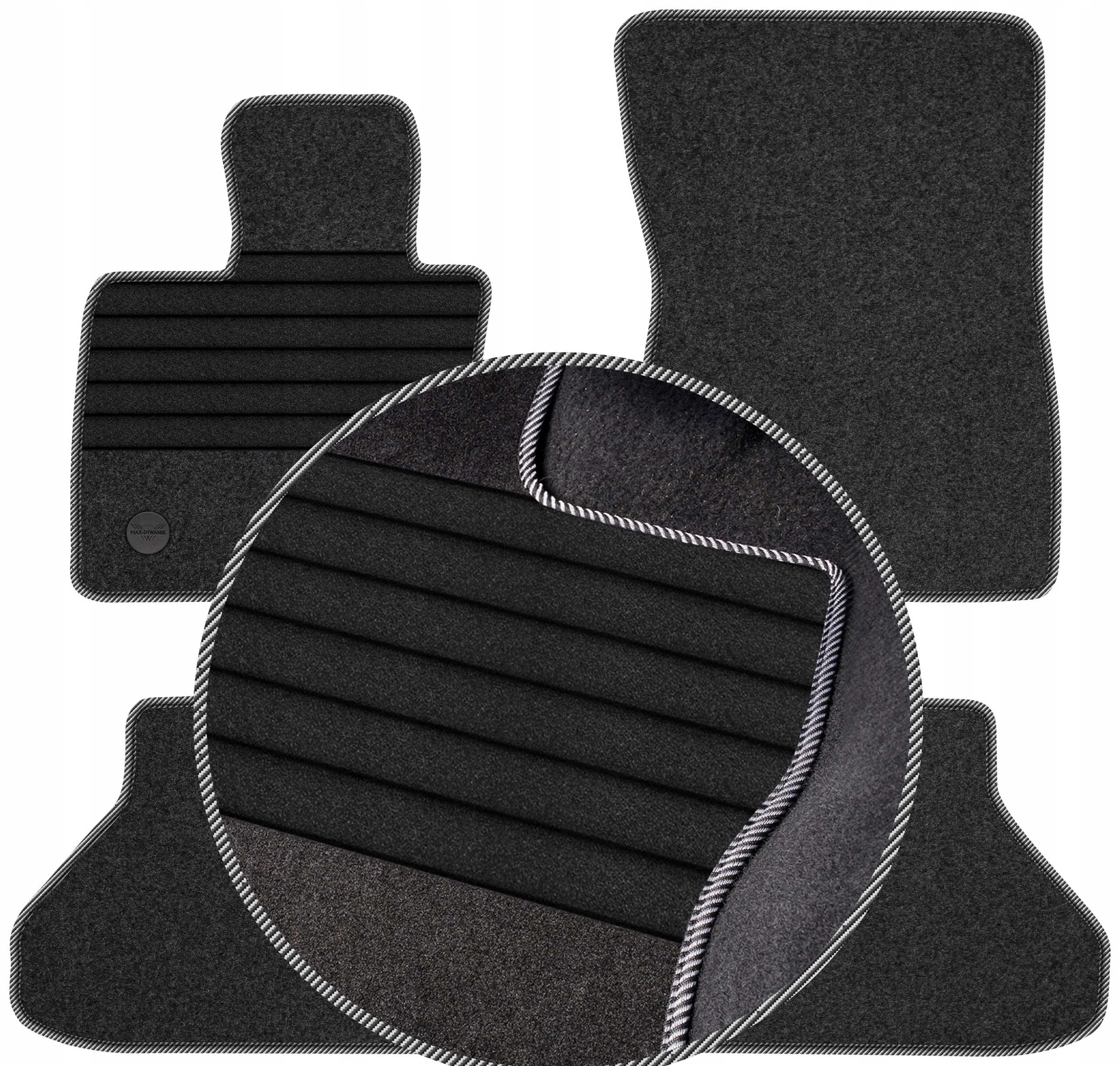 Bmw X6 E71 2008-2014 Velurové autokoberce koberce do auta