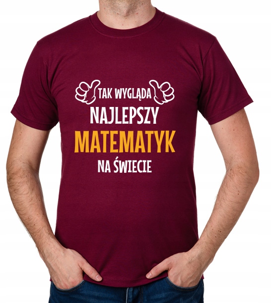 

koszulka Najlepszy Matematyk prezent