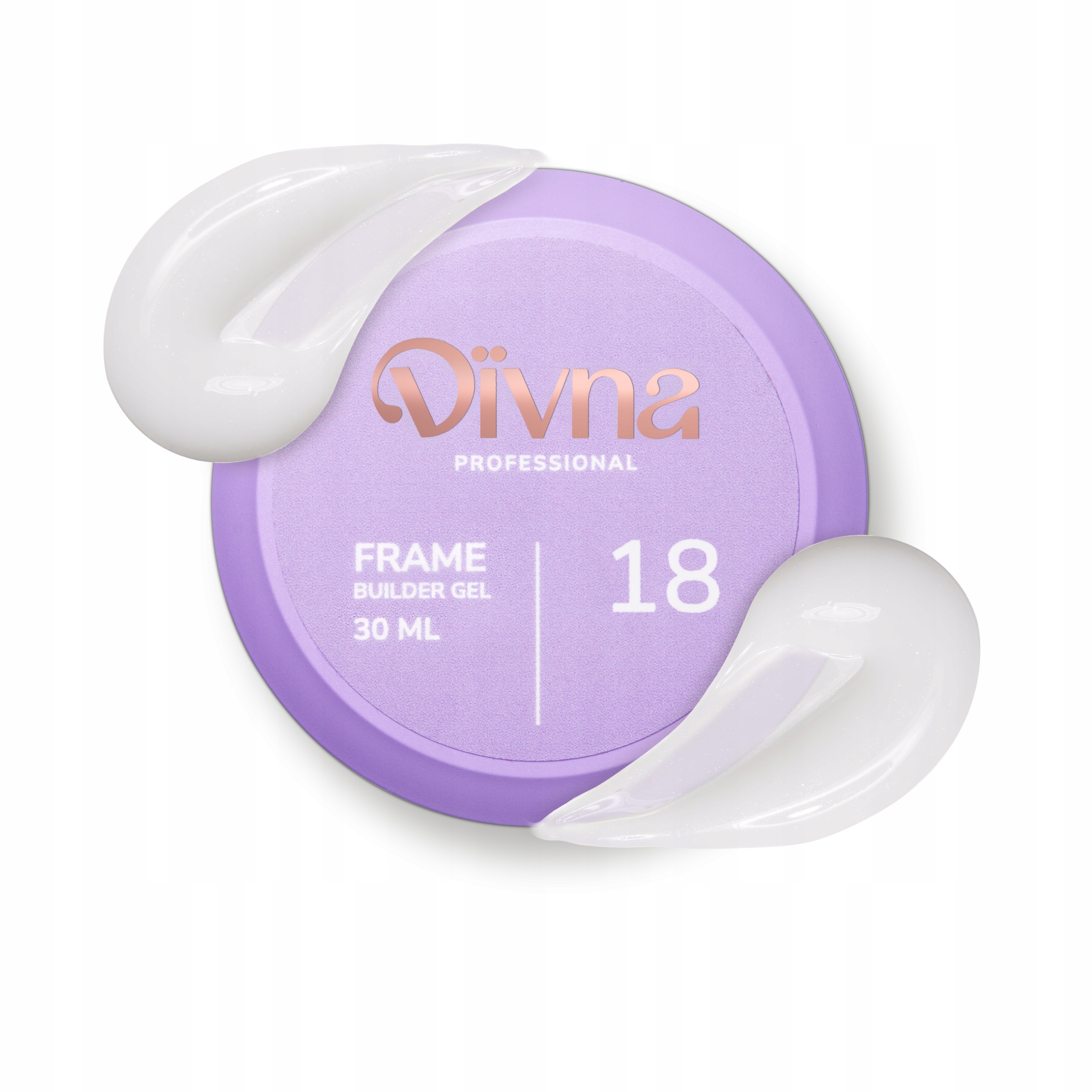Divna Frame Builder Gel 18 30 ml żel budujący do paznokci