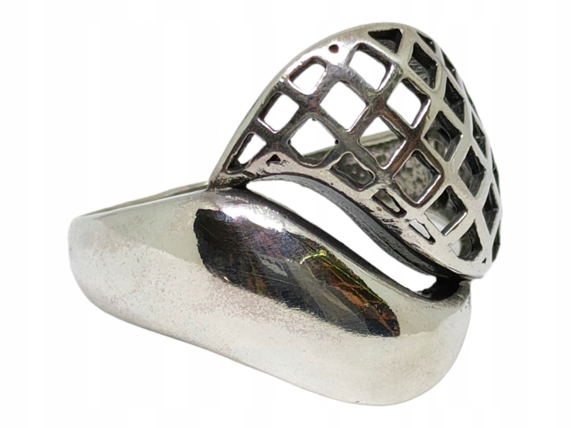 Srebrny pierścionek pr.925 3,78g r.19 Marka bez marki