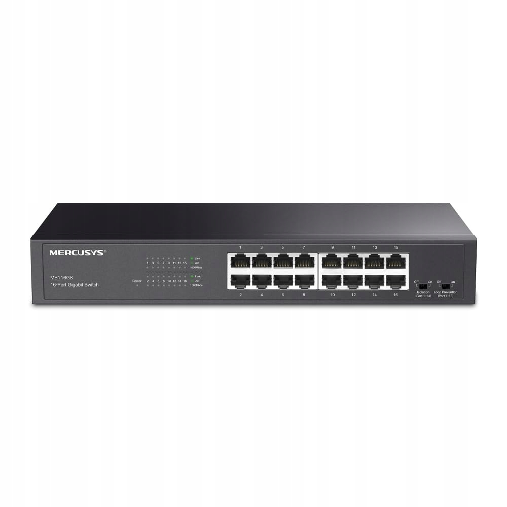 TP-Link Mercusys MS116GS 16portový gigabitový Switch