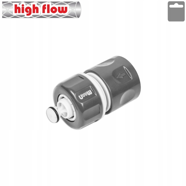 

Szybkozłącze Aqua Line High Flow 3/4" Stop blister