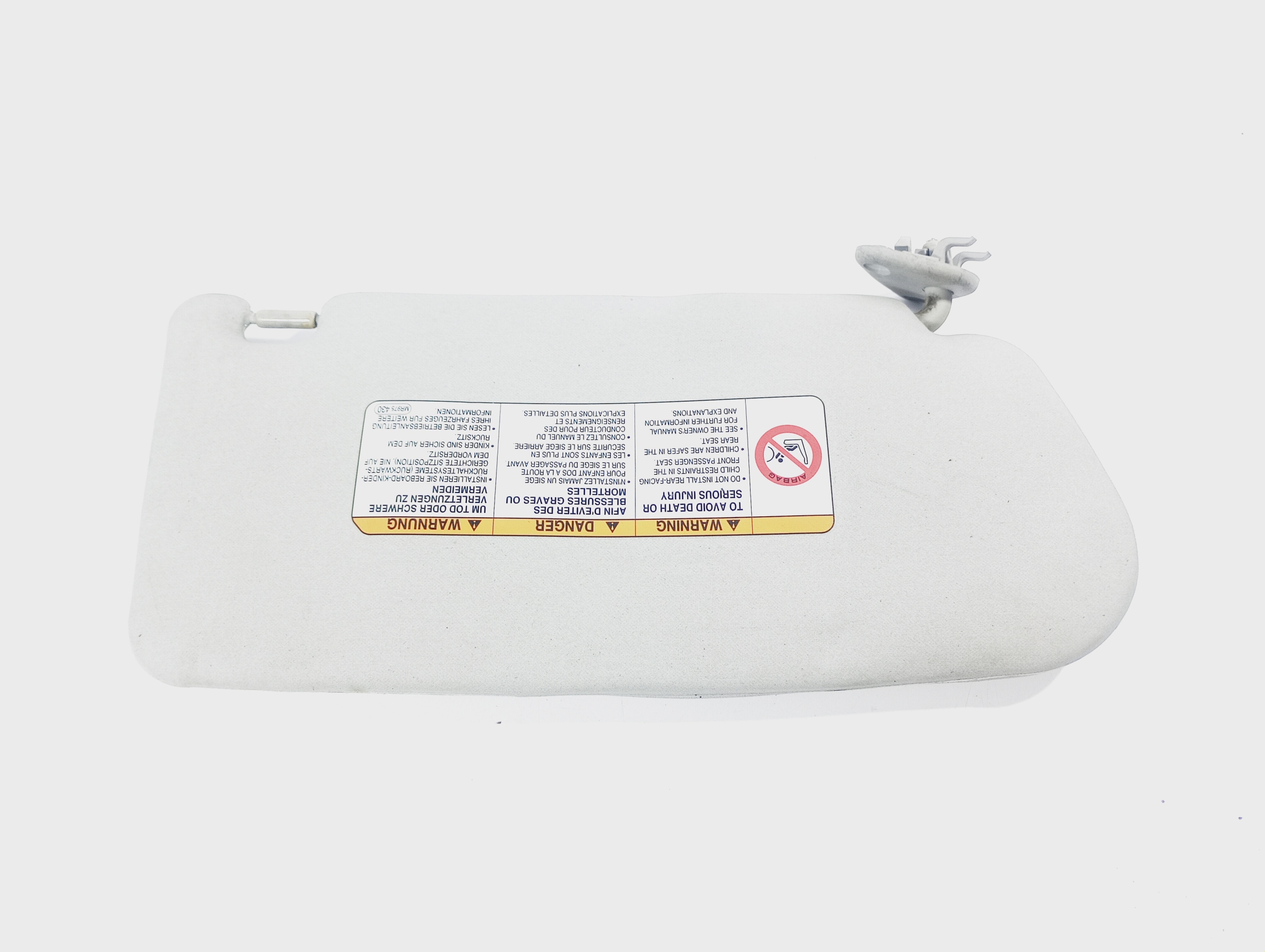 cover PRZECIWSLONECZNA left driver´s Mitsubishi LANCER 7 VII 01-07
