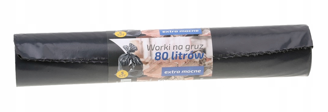 

Worki Na Gruz 80 Litrów Wytrzymałe 5 sztuk