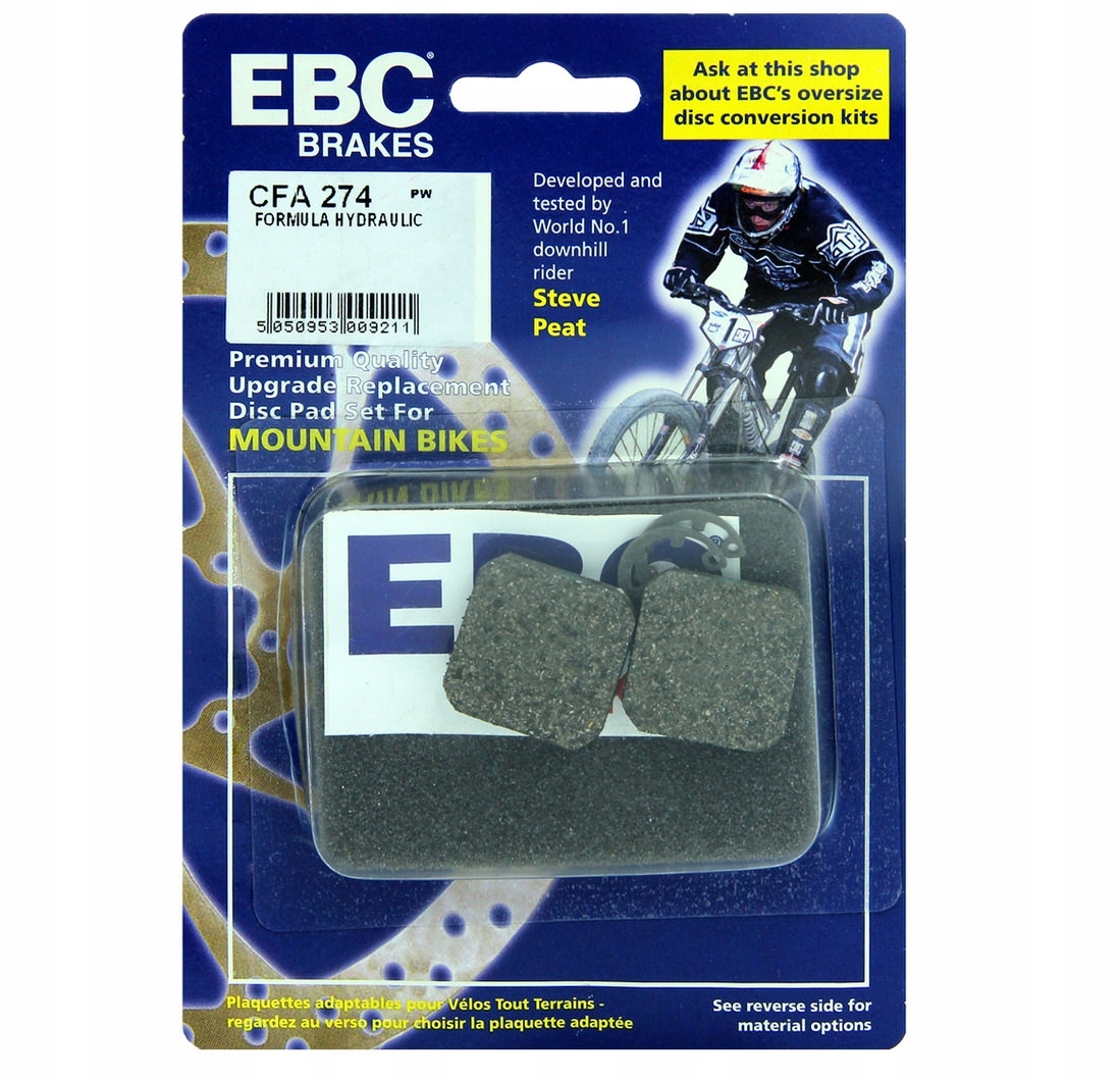 

Klocki rower Ebc CFA274 Formula Evoluzion