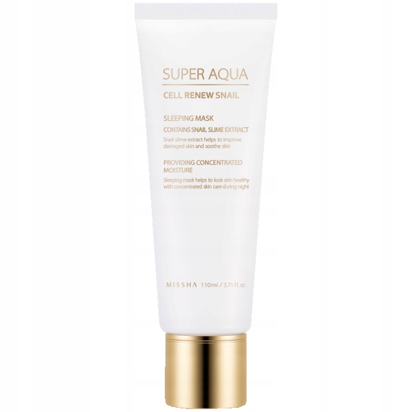 Missha Super Aqua Cell Renew Snail Sleeping Mask