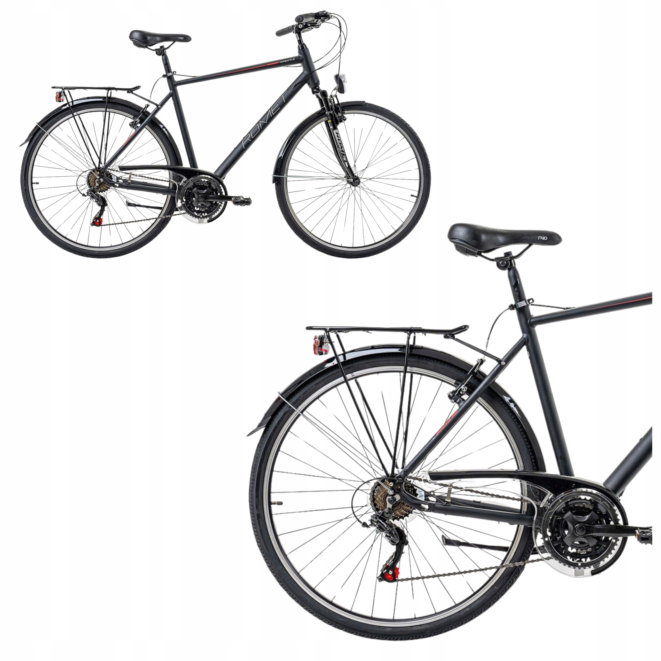 Rower Miejski Trekkingowy 28 Cali Romet Wagant 3 Shimano Polska Produkcja