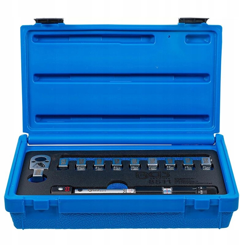 Momentový kľúč pre lúče s vymeniteľnými hlavicami 3-15 Nm, Bgs 8511