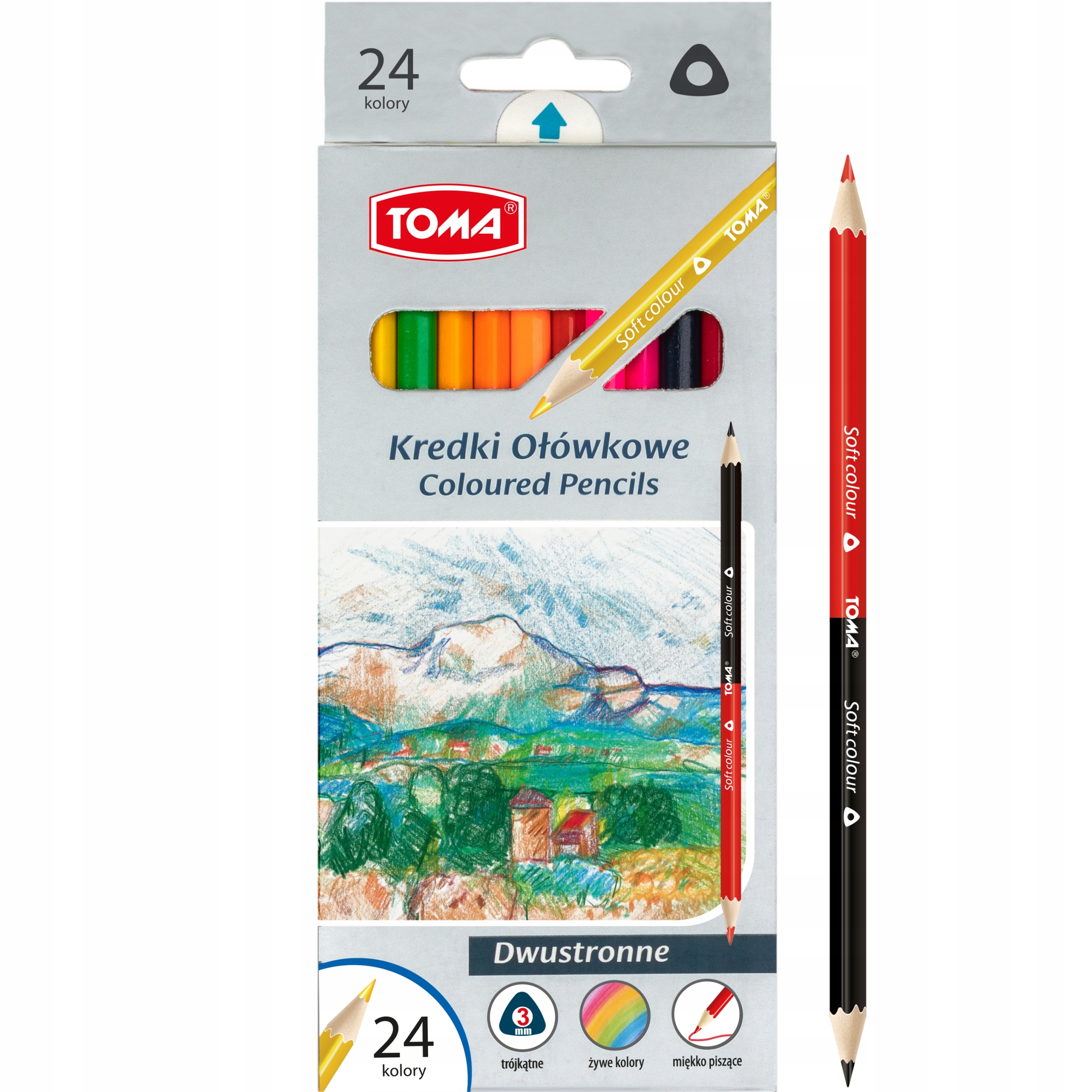 

Kredki ołówkowe Toma TO-542 24 szt.