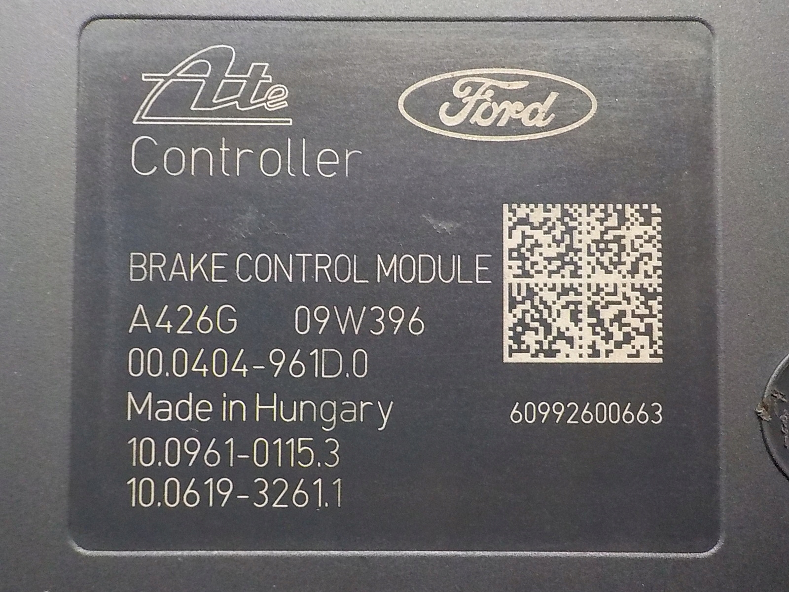MAZDA 3 II Pompa ABS 8V61-2C405-AG 10.0961-0115.3 10.0212-0458.4