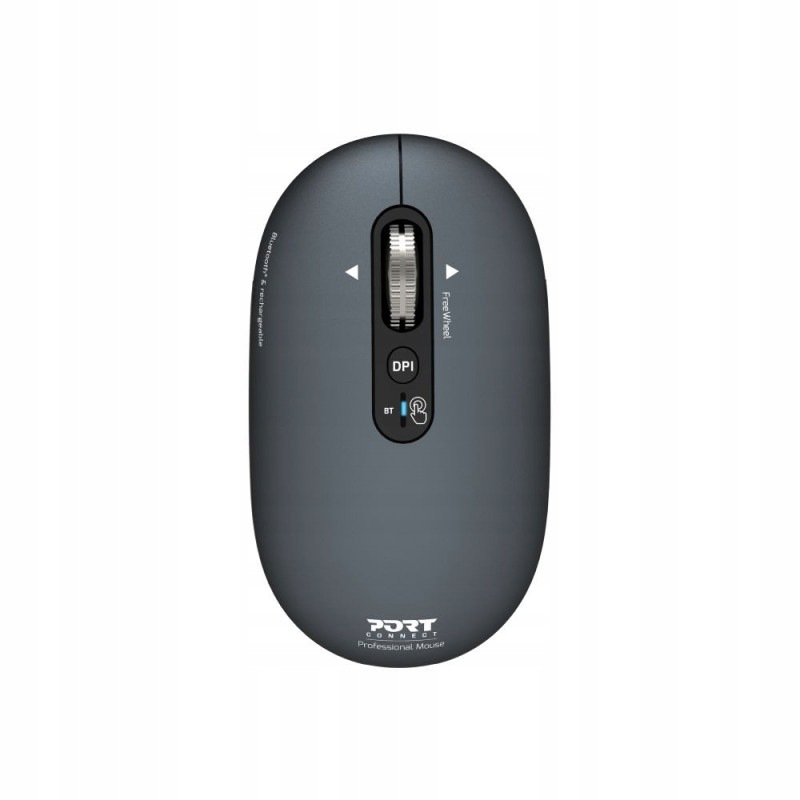 Mysz Port Connect Pure Mac Bezprzewodowa Bluetooth Szara