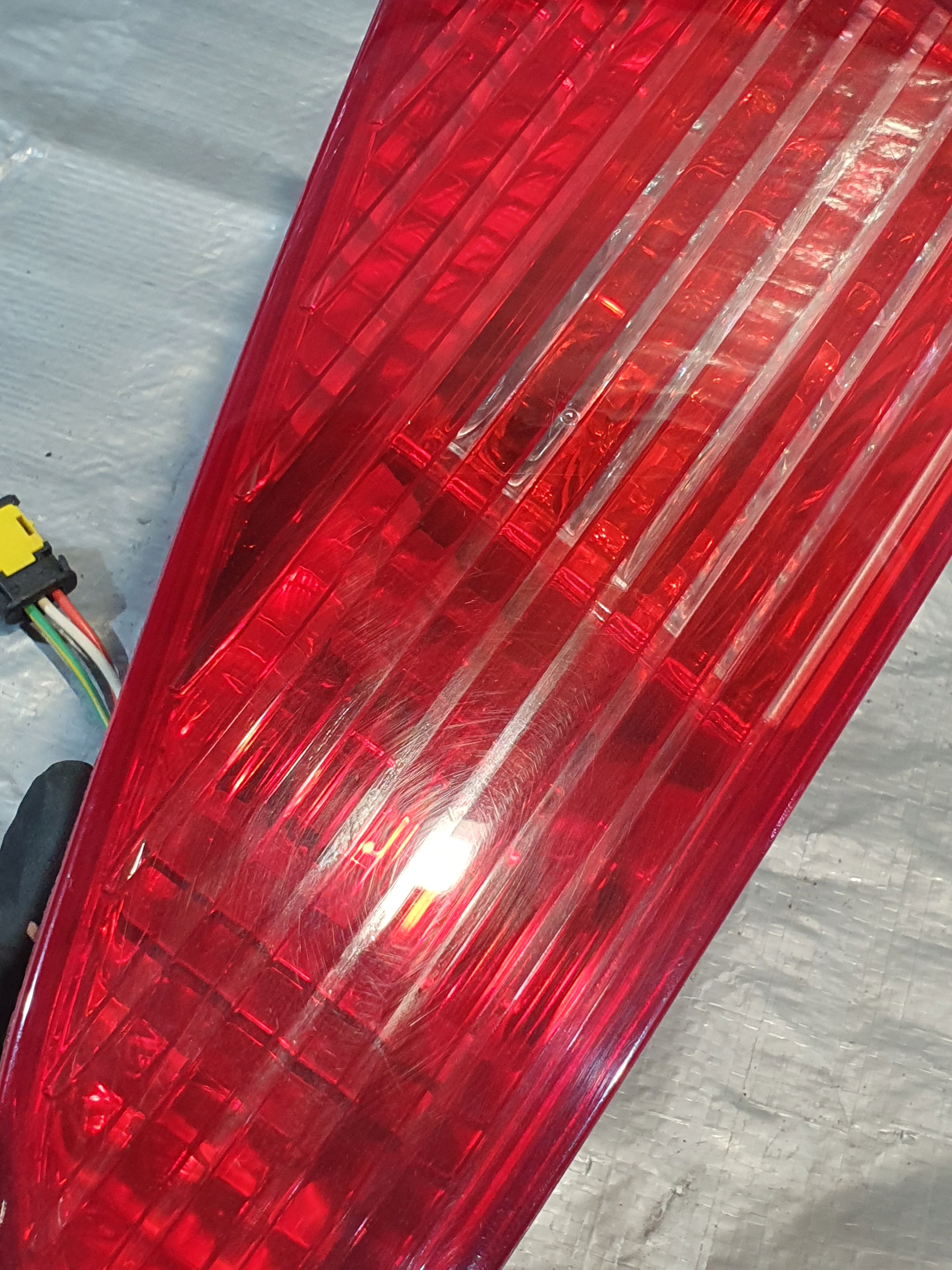 light right rear part bonnet boot PEUGEOT 607 03r.