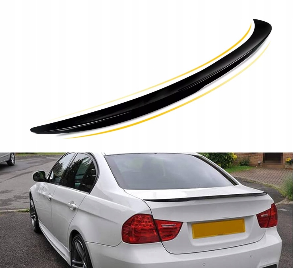 Spoiler M Performance Spoiler Zavazadlového Prostoru Černý Pro Bmw E90 2005-2012