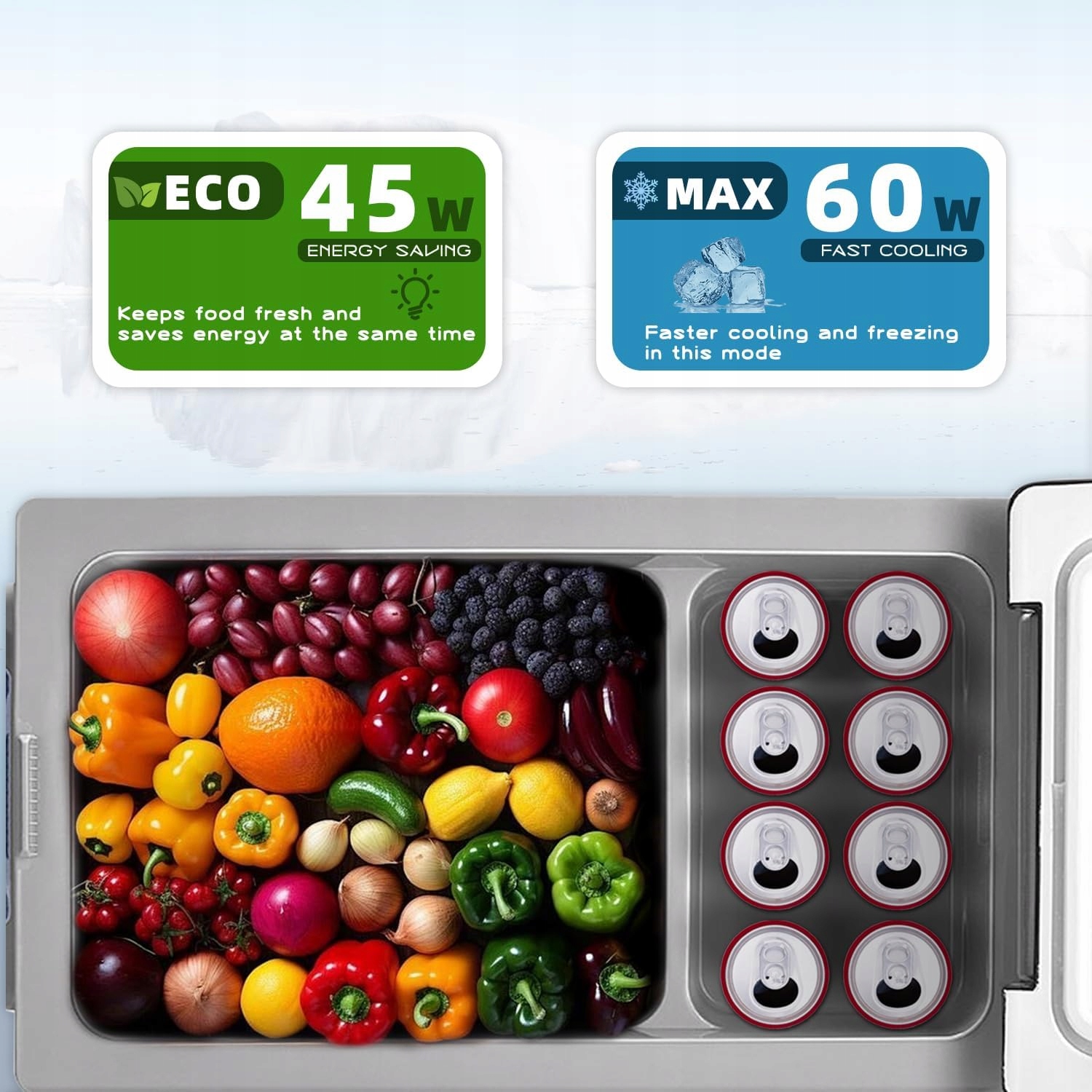 Alpicool CF45 lodówko-zamrażarka samochodowa turstyczna 45l EAN (GTIN) 190372755780