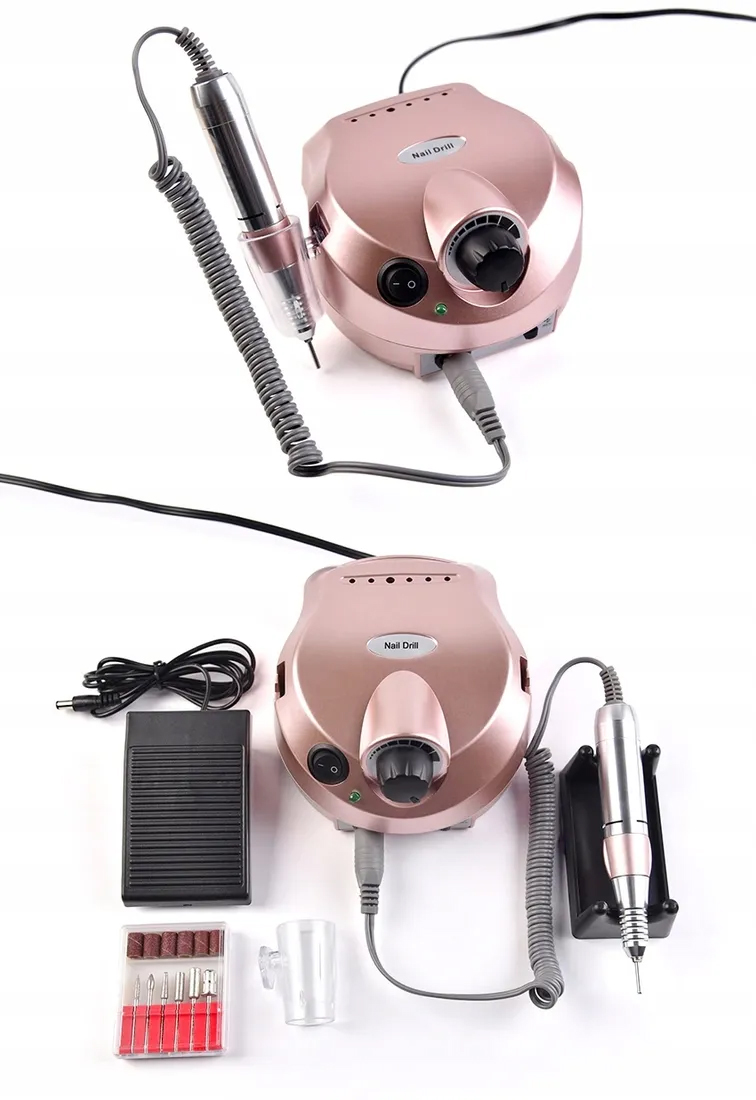 FREZARKA DO PAZNOKCI MANICURE + FREZY MOCNA 80W Marka Gordon