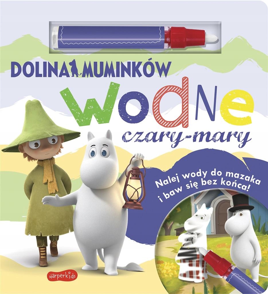 Książeczka Do Czytania Dolina Muminków. Wodne Czary-mary Rozwija Wyobraźnię